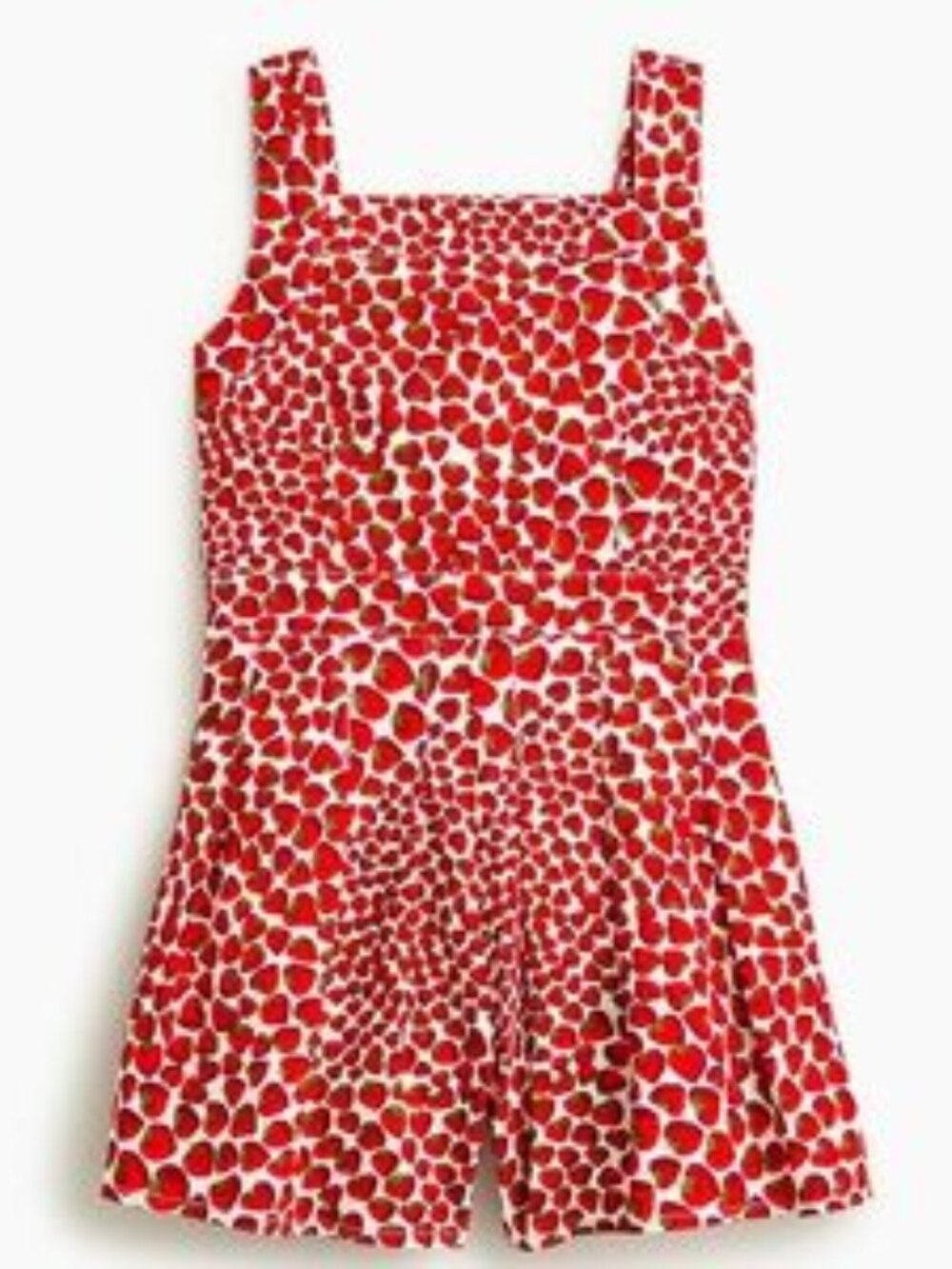 J. Crew Crewcuts Girls Strawberry Romper Size 5 Summer 2024